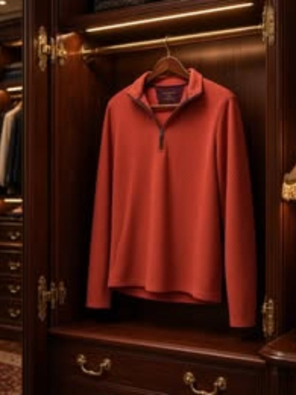 Tek Gear 1/4 Zip Pullover Large half-zip